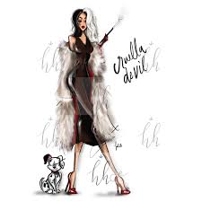 Стервелла, стервелла де виль, if she doesn't scare you, no evil thing will. Cruella De Vil Digital Files Handmade Highlights
