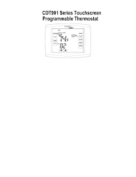 Each purepro product is backed 100% by f.w. Cdt901 Series Touchscreen Programmable Thermostat Manualzz