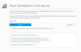 Usually, safari can't establish a secure connection because the website you're visiting isn't using a secure encryption or doesn't have a valid certificate. Your Connection Is Not Secure More Info In 1st Reply Protonmail