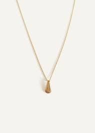 Teardrop Necklace In 2021 Teardrop Necklace Necklace Solid Gold