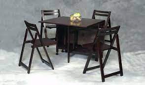 20 Drop Leaf Table With Folding Chairs Home Design Lover Folding Dining Chairs Kitchen Table Settings Folding Dining Table