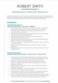 Is your resume coded for excellence? Web Application Developer Resume Sample