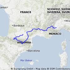Le journal de l'andorre depuis le 1991. Toulouse Andorra Bikemap Your Bike Routes