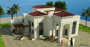 مخطط فيلا خليجى 728 متر مرب 7 غرف نوم Modern Villa Design House Layouts Architecture Plan