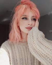 Pink Pinkhair Pinkhairstyle Pinkhairstyles Pink Hair Pink Hair Streaks Pink Hair Highlights Pink Hair Aesth In 2020 Peach Hair Bright Pink Hair Light Pink Hair