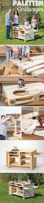 Paletten Grillwagen Grilltisch Palette Und Paletten Garten
