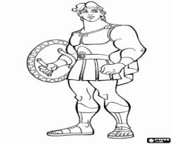More than 14,000 coloring pages. Hercules Coloring Pages Hercules Coloring Book Hercules Printable Color Pages