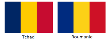I rendered the flag of chad blowing in the wind for august 11th. Drapeau De La Roumanie Ou Du Tchad