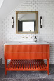 Looking To Make A Statement In Your Bathroom Try A Vibrant Vanity Unit Such As This To Really Make Bathroom Interior Design Bathroom Design Bathrooms Remodel