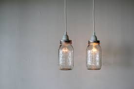 Suspended Jar Lighting Mason Jar Lights