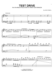 Test Drive Piano Sheet Music Onlinepianist