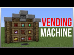 Minecraft 1 9 Redstone Tutorial Vending Machine V2 60fps Minecraft Redstone Creations Minecraft Blueprints Minecraft 1
