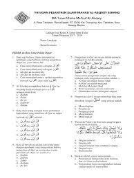 Tetap bersama kami di majalahpendidikan.com. Contoh Soal Latihan Tafsir Ilmu Tafsir Kls 10 2017 Bab 1 2 Pdf