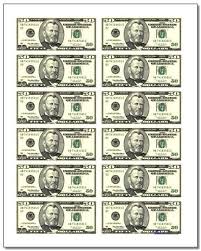 These Printable Play Money Sheets Can Be Cutup And Used For Classroom To Teach Money Math Or As Replacement Printable Play Money Money Printables Play Money