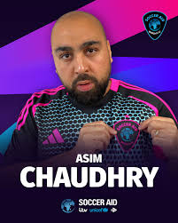 Debut alert! 🚨 Asim Chaudhry joins the World XI at Soccer Aid for UNICEF  2025 🌎