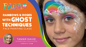 Rainbow & Roses with Ghost Techniques Tamar David