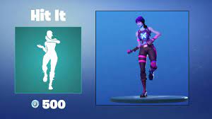 Wren #epicpartner all fortnite tiktok dance & emotes! Hit It Fortnite Emote Youtube