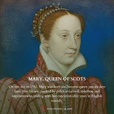 OnThisDay in 1542 Mary, Queen of Scots, was born at Linlithgow Palace in  Scotland. Just six days later, she became queen when her father, James V,  died. At just five years old,