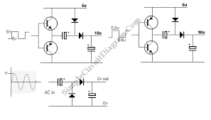 A circuit diagram (electrical diagram, elementary diagram, electronic schematic) is a graphical representation of an electrical circuit. Voltage Multiplier Simple Circuit Diagram