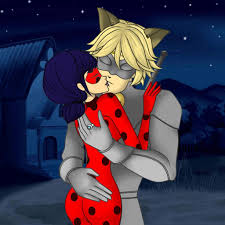 Maybe you would like to learn more about one of these? Miraculous Cat Noir And Marinette Kiss Novocom Top
