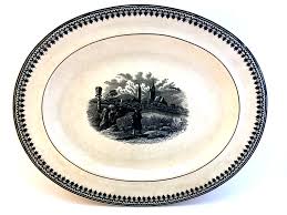 Antique Old Abbey Ware Alpina Villeroy & Boch Mettlach Saar-Basin