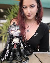 This is Klatus, the heavy-metal-loving outlaw from Zyntherion-5, a planet  where the oceans rumble in drop D tuning… He's got a knack for talking his  way into trouble and headbanging his way