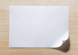You can play with vr goggles and without vr goggles. Blank Sheet Of Paper Stock Photo By C Garsya 126475902