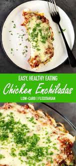 For A Dish That S Crammed With Chicken Cheese And Tomato Sauce Healthy Eating Chicken Enchiladas Is Beyond Chicken Enchilada Recipe Enchilada Recipes Recipes