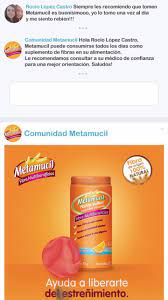 Comunidad Metamucil Publicacoes Facebook