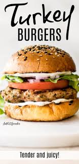 The Best Turkey Burgers Turkey Burger Recipes Ground Turkey Burgers Grilled Turkey Burgers Recipes