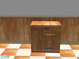 pine and white starter kitchen