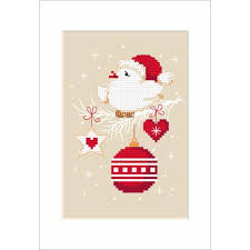 Flamingo toes.] looking for more christmas cross stitch patterns? Cross Stitch Pattern Christmas Card Christmas Tree