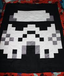 Star Wars Storm Trooper Quilted Baby Blanket Star Wars Quilt Baby Quilts Star Wars Baby