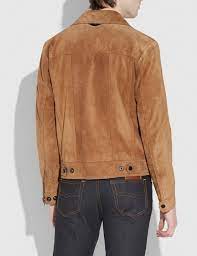 Coach X Keith Haring Suede Jacket Jackets Suede Jacket Outerwear Jackets