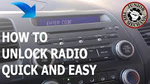 This code is not required, unless the radio is removed from the vehicle, or the vehicles battery is disconnected. How To Reset Car Radio Without Code Rx Mechanic