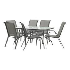 Marquee 7 Piece Steel Sling Back Setting Bunnings Warehouse Outdoor Furniture Sets Home Decor Garden Hardware