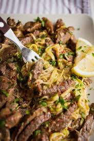 Stir in zucchini noodles, green onions and soy sauce mixture until well combined, allowing to simmer until heated through, about 2 minutes. One Pot Steak Stir Fry With Zucchini Noodles Diy Crafts
