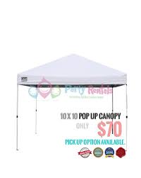 The canopy is attached to the steel frame through velcro tapes. 10x10 Canopy Rental 1 For Amazing Quality Price