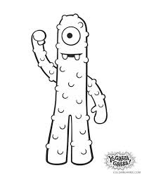 You might also be interested in coloring pages from yo gabba gabba! Yo Gabba Gabba Coloring Pages Tv Film The Red Cyclops Muno 2020 11878 Coloring4free Coloring4free Com