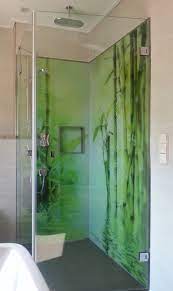 Die glasduschwand als duschabtrennung ist daher eine echte alternative zur klassischen duschkabine. Digital Bedruckte Duschruckwande