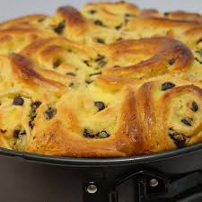 Chinois A La Creme Patissiere Et Aux Pepites De Chocolat Pepite Chocolat Patissiere Alimentation