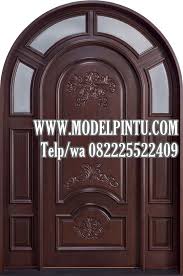 Model Pintu Kusen Kayu Jati Minimalis Mewah Klasik Model Pintu Minimalis Rumah Kamar Utama Kupu Tarung Terbaru Dari Kayu
