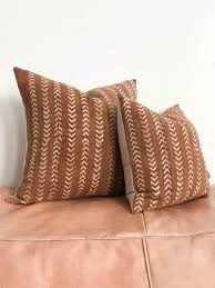 Red Rust Mudcloth Pillow Throw Pillow Boho Pillow African Pillow Tribal Pillow Mudcloth Cushion Throw Pillow Cover Rust Pillow Cover Throw Pillows Boho Pillows Mudcloth Pillow