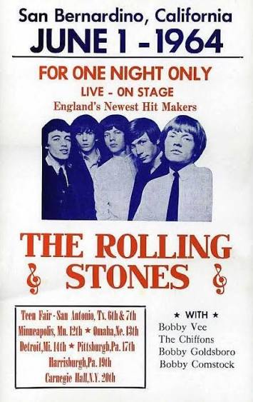 On June 1 1964 the Rolling Stones arrive in the US! ⬇