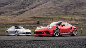 1999 Porsche 911 Gt3 Vs 2019 Porsche 911 Gt3 Rs Weissach Still Screaming Two Decades Later