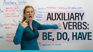 In english, an auxiliary verb is a verb that changes or helps another verb. English Grammar Auxiliary Verbs Be Do Have Engvid