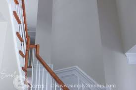 Pictures of decorated staircase walls. Simple Staircase Wall Decor Simply2moms