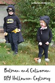 Diy kids pacman halloween costume. Diy Halloween Costumes Batman And Catwoman Heather Handmade