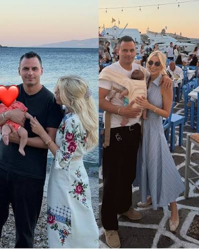 Καινούργιου – Κουτσουμπής: Στην παραλία με την κόρη τους – Έτσι πέρασαν την  Κυριακή τους - Δείτε φωτογραφίες 👇
