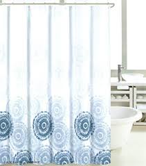 Amazon Com Max Studio Home Cotton Shower Curtain Sea Medallion Jellyfish Blue Grey And White Ombre Fabric Shower Curtains Cotton Shower Curtain Cool Curtains